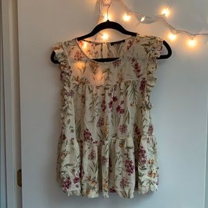 American Eagle Floral Tank Top (Vintage)